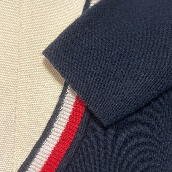 Tommy Hilfiger Navy Red White Blue Long Sleeve Button Down Cardigan Wom XS - Picture 6 of 10